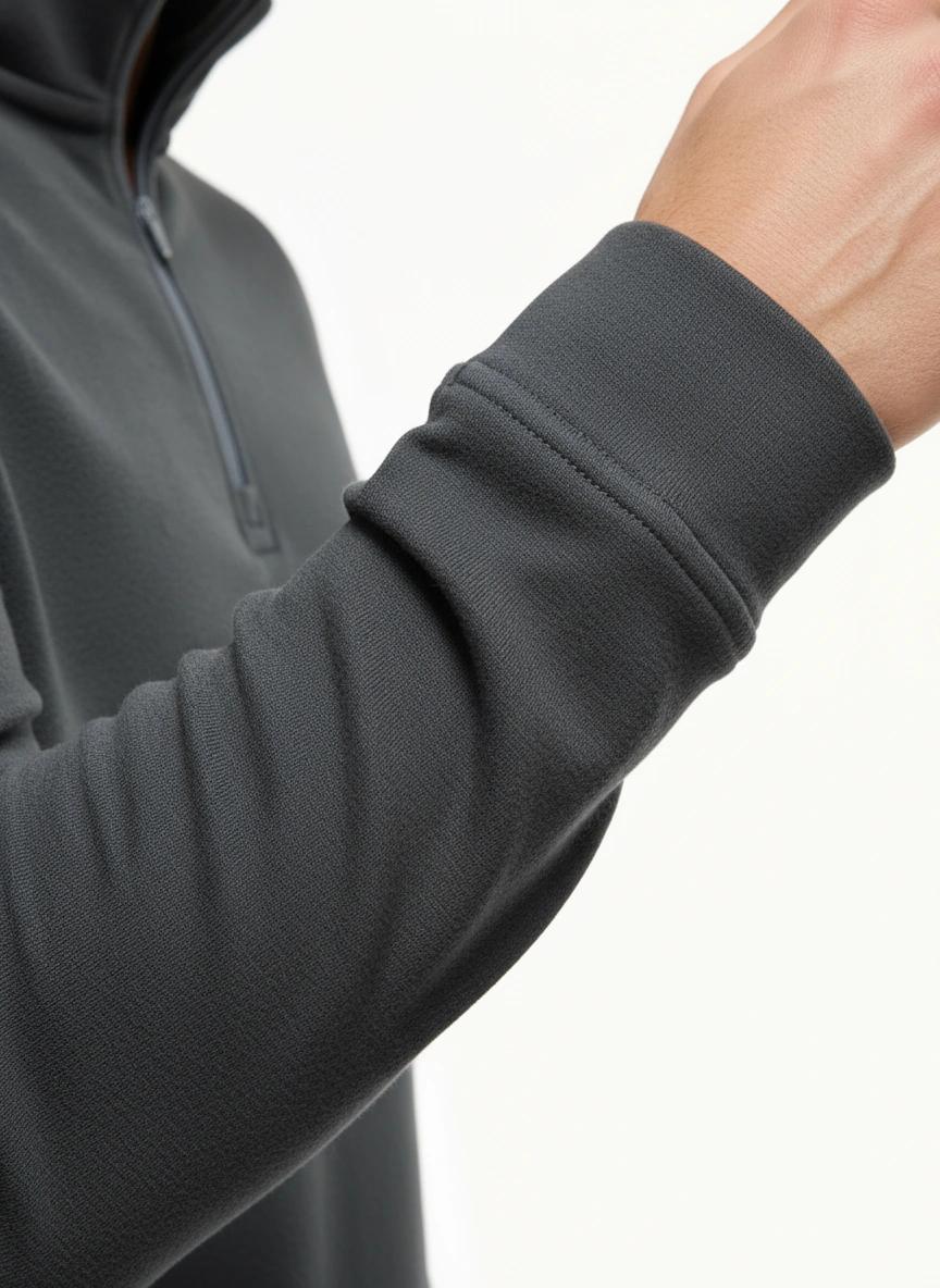 Men's Thick Turtleneck Knit Sweatshirt