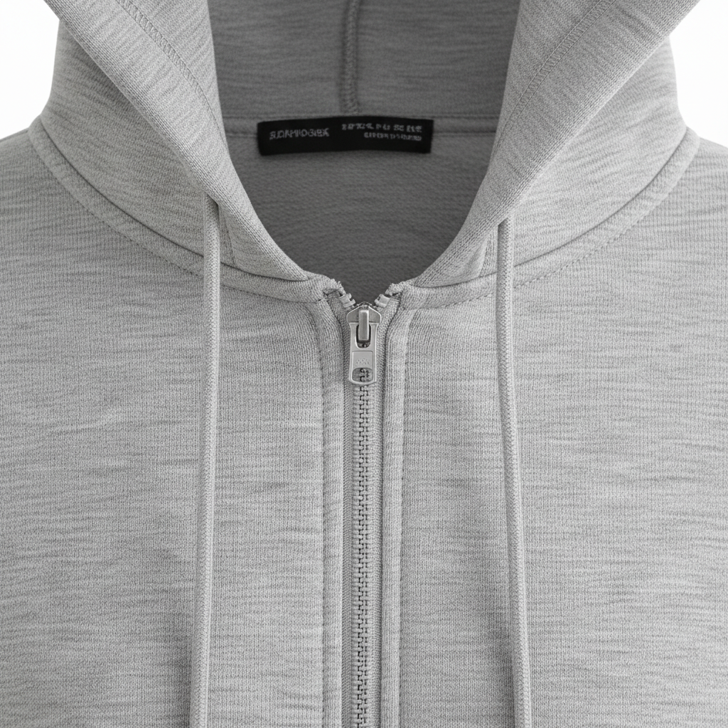 Women's Hooded Zip Jacket Polyester