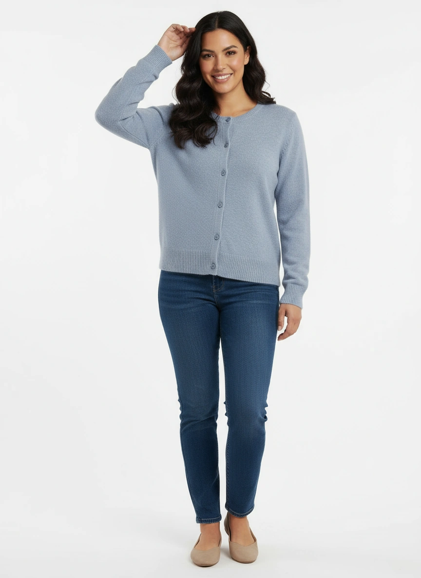 Women's Wool Knit Cardigan Sweater