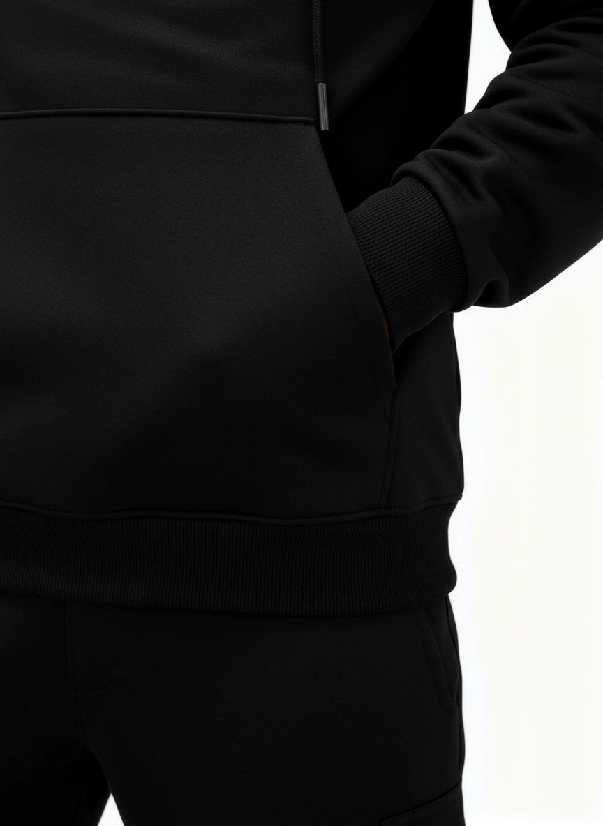 Men's Polyester Casual Hooded Hoodie