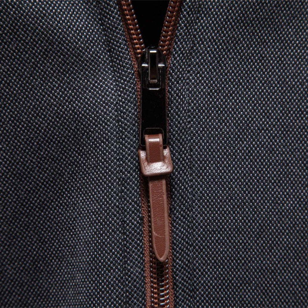 Men's Thick Hooded Zip Sweatshirt