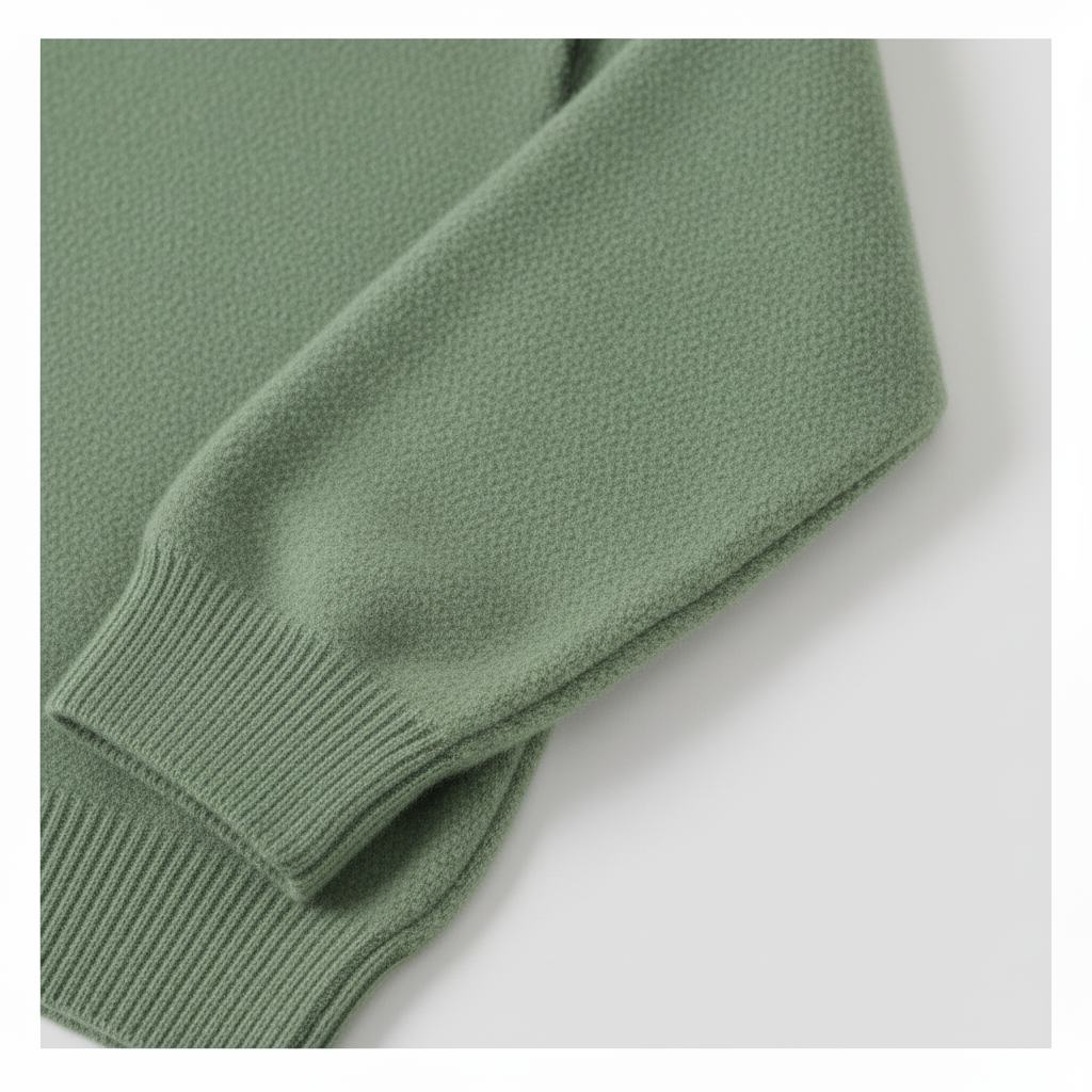 Women's Wool Knit O-Neck Sweater