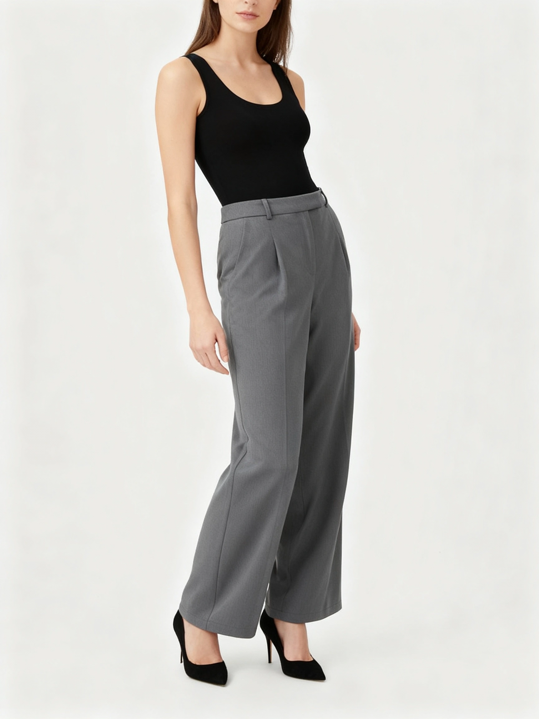 Women's High Waist Wide Leg Pants