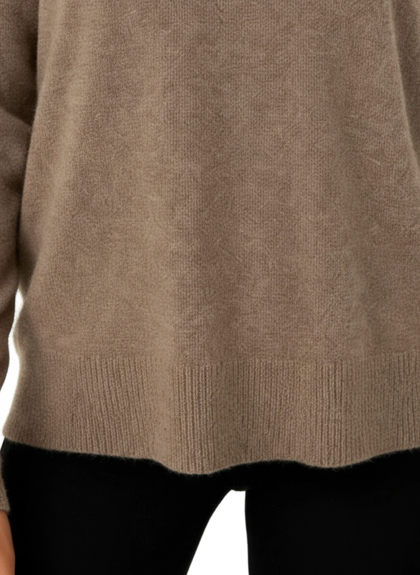 Women's Mock Neck Knit Sweater